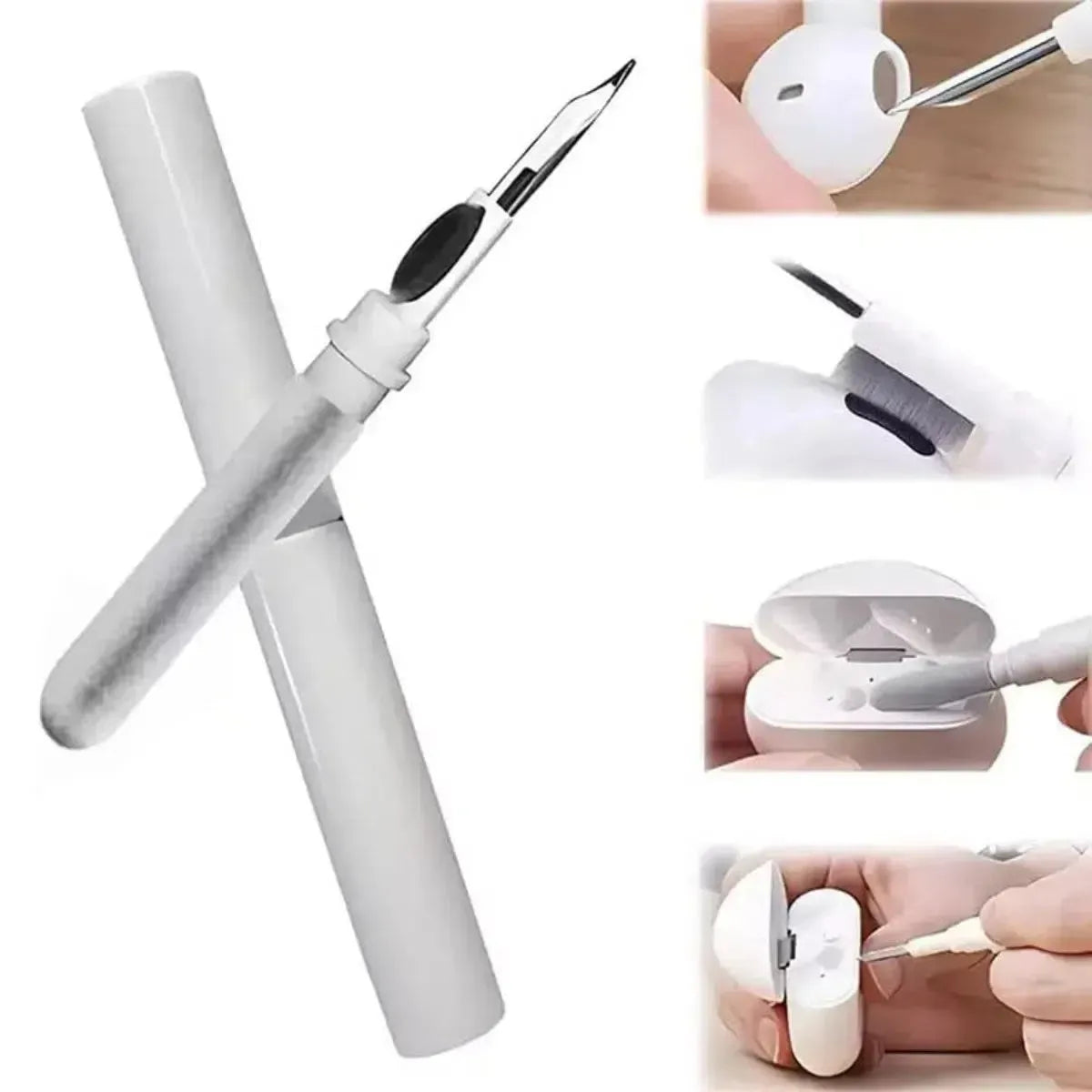 Buy Cleaner Kit For Airpods Compatible With Airpods Pro 1 2 3 Cleaning Kit Pen Shape Cleaner With Soft Brush For Wireless Headphones Charging Case Accessories Tools, Computer, Camera, Phone at Caseles-,