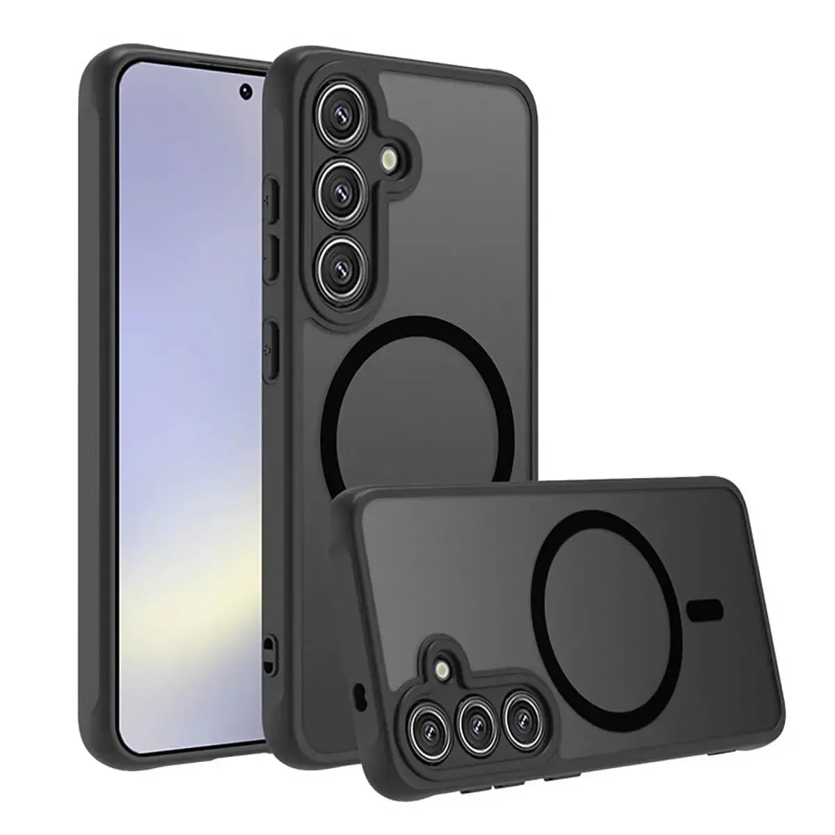 Buy Classic Samsung Galaxy S Series Magnetic Case – Snap-on Slim Fit with Silky Touch, Classic Magsafe Case for Galaxy S at Caseles-Samsung Galaxy S25 Ultra,