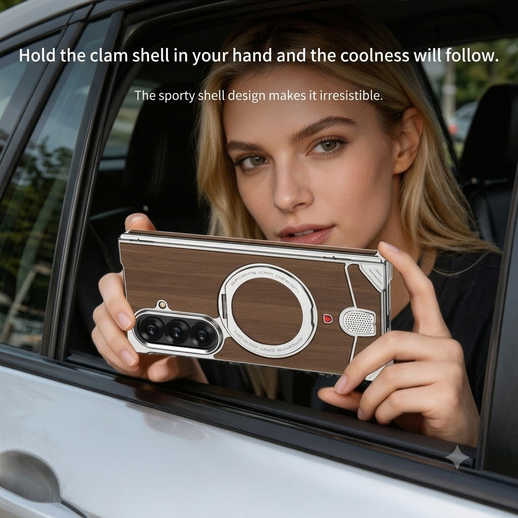 Why the Walnut Wood & Metal Hybrid Case is the Ultimate Luxury Upgrade for Your Galaxy Z Fold 8 Ultra