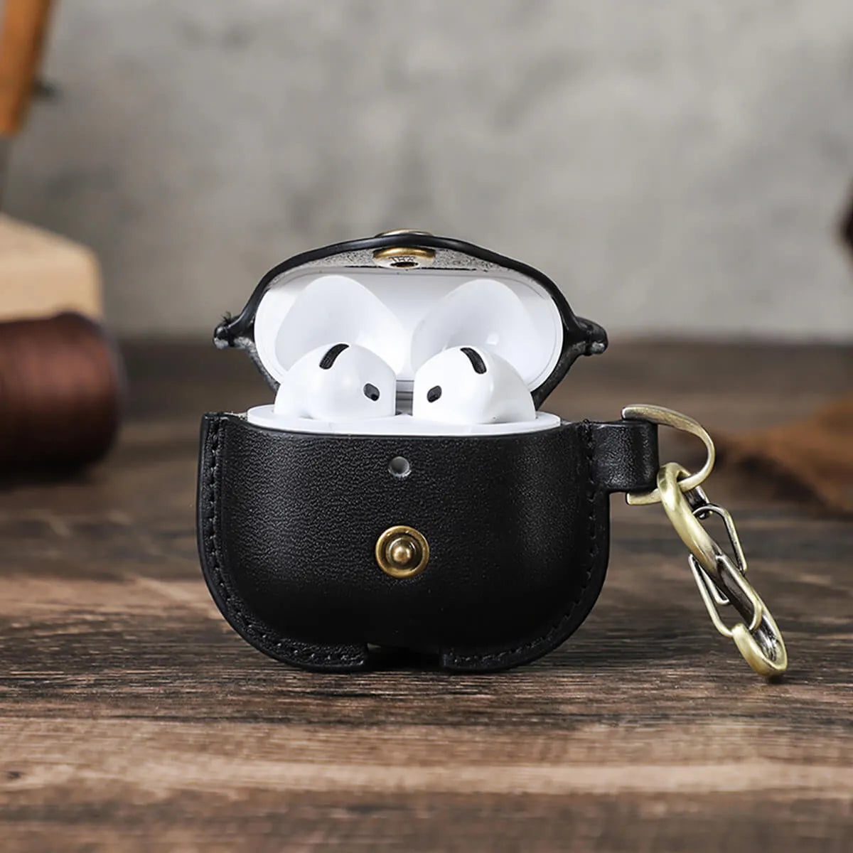 ÉTUI EN CUIR POUR AIRPODS (3E GÉNÉRATION)