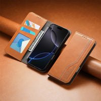 Buy Caseles Leather Flip Wallet Case for Galaxy S25, Business Standard All-Round Protection, Mobile Phone Case with Stand Function and Magnetic Closure,ABLE at Caseles-Samsung Galaxy S25 Ultra, Black