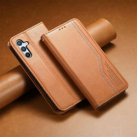 Buy Caseles Leather Flip Wallet Case for Galaxy S25, Business Standard All-Round Protection, Mobile Phone Case with Stand Function and Magnetic Closure,ABLE at Caseles-Samsung Galaxy S25 Ultra, Black