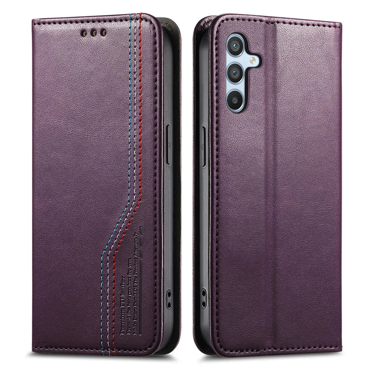 Buy Caseles Leather Flip Wallet Case for Galaxy S25, Business Standard All-Round Protection, Mobile Phone Case with Stand Function and Magnetic Closure,ABLE at Caseles-Samsung Galaxy S25 Ultra, Black