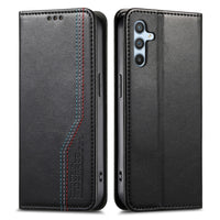 Buy Caseles Leather Flip Wallet Case for Galaxy S25, Business Standard All-Round Protection, Mobile Phone Case with Stand Function and Magnetic Closure,ABLE at Caseles-Samsung Galaxy S25 Ultra, Black