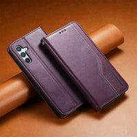 Buy Caseles Leather Flip Wallet Case for Galaxy S25, Business Standard All-Round Protection, Mobile Phone Case with Stand Function and Magnetic Closure,ABLE at Caseles-Samsung Galaxy S25 Ultra, Black