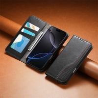 Buy Caseles Leather Flip Wallet Case for Galaxy S25, Business Standard All-Round Protection, Mobile Phone Case with Stand Function and Magnetic Closure,ABLE at Caseles-Samsung Galaxy S25 Ultra, Black