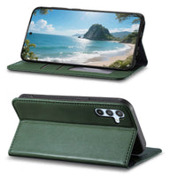 Buy Caseles Leather Flip Wallet Case for Galaxy S25, Business Standard All-Round Protection, Mobile Phone Case with Stand Function and Magnetic Closure,ABLE at Caseles-Samsung Galaxy S25 Ultra, Black