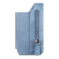 Buy Caseles Stick-On Phone Wallet Card Holder With Zipper Pouch For Cash & Coins - ADHESIVE PHONE WALLET CARD HOLDER at Caseles-Black, 