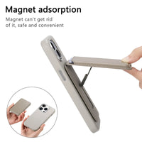 Caseles Full-Grain Leather iPhone Case with Card Holder, MagSafe Ready, Metal Buttons & Camera Bump Frame,Adrian at Caseles-iPhone 16 Pro Max, Andrew-Teal