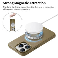 Caseles Full-Grain Leather iPhone Case with Card Holder, MagSafe Ready, Metal Buttons & Camera Bump Frame,Adrian at Caseles-iPhone 16 Pro Max, Andrew-Teal