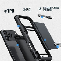 Buy RFID Blocking Wallet Case for iPhone with Kickstand, Military Drop Protection, 4-5 Card Holder & Privacy Screen Protector, All-in-1 Design, Alejandro at Caseles-iPhone 17 Pro Max, Style-1