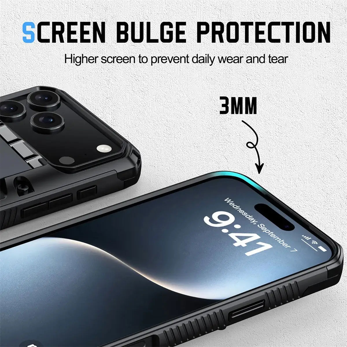 Buy RFID Blocking Wallet Case for iPhone with Kickstand, Military Drop Protection, 4-5 Card Holder & Privacy Screen Protector, All-in-1 Design, Alejandro at Caseles-iPhone 17 Pro Max, Style-1