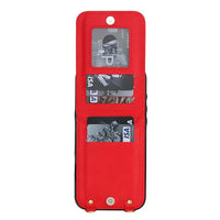 Buy Crossbody Wallet Phone Case, 5 Card Slots, Premium Leather, Kickstand Shockproof Case, Alina at Caseles-iPhone 17 Pro Max, Alina-Black