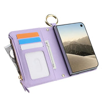 Buy Crossbody Wallet Case with Card Slots, Zipper Pocket & RFID Protection for iPhone Duo - CALLA at Caseles-iPhone Duo, Bronze