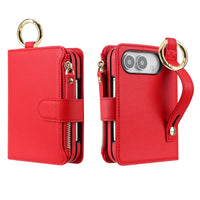 Buy Crossbody Wallet Case with Card Slots, Zipper Pocket & RFID Protection for iPhone Duo - CALLA at Caseles-iPhone Duo, Bronze