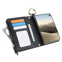 Buy Crossbody Wallet Case with Card Slots, Zipper Pocket & RFID Protection for iPhone Duo - CALLA at Caseles-iPhone Duo, Bronze