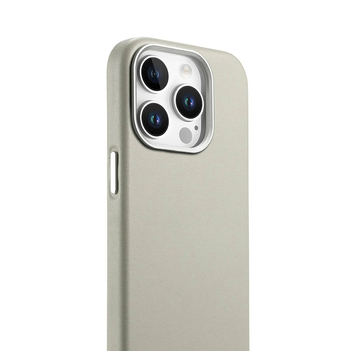 Buy Full-Grain Leather iPhone Case, MagSafe Ready, Metal Buttons & Camera Bump Frame,Andrew at Caseles-iPhone 16 Pro Max, Andrew-Teal