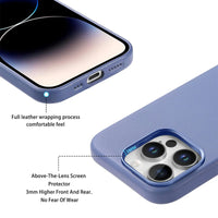 Buy Full-Grain Leather iPhone Case, MagSafe Ready, Metal Buttons & Camera Bump Frame,Andrew at Caseles-iPhone 16 Pro Max, Andrew-Teal