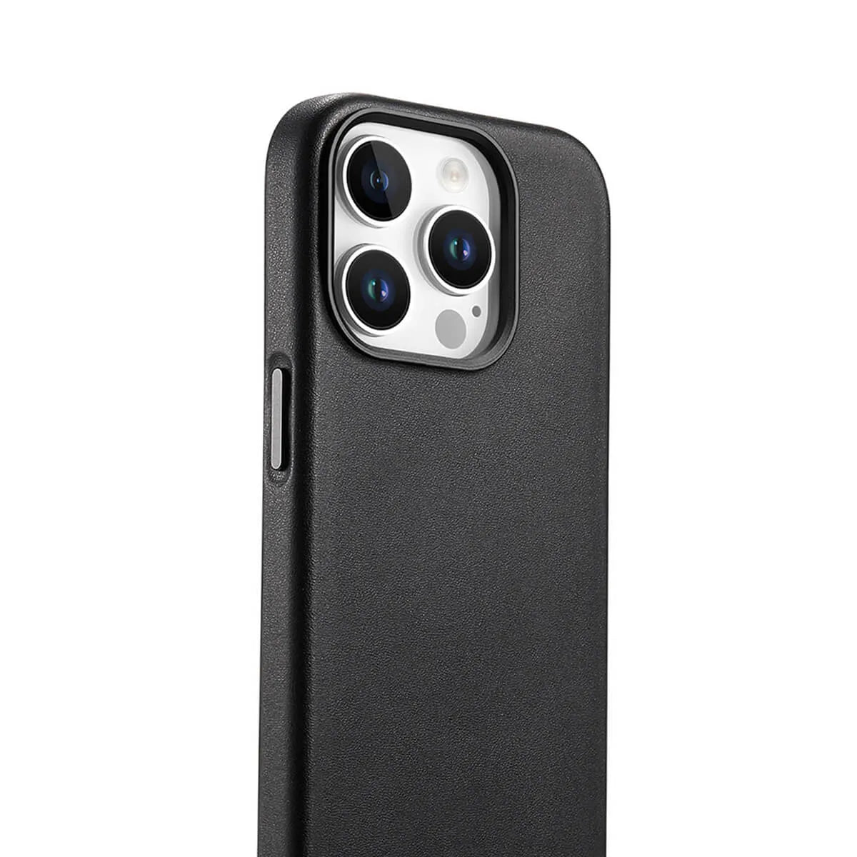 Buy Full-Grain Leather iPhone Case, MagSafe Ready, Metal Buttons & Camera Bump Frame,Andrew at Caseles-iPhone 16 Pro Max, Andrew-Teal
