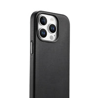 Buy Full-Grain Leather iPhone Case, MagSafe Ready, Metal Buttons & Camera Bump Frame,Andrew at Caseles-iPhone 16 Pro Max, Andrew-Teal