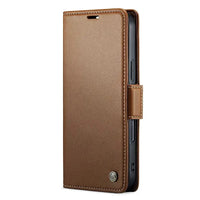 Buy Premium PU Leather Multi-Function Flip iPhone Case with Card Slots, Wallet Pocket, Kickstand, and Full-Body Protection, ARIA at Caseles-iPhone 17 Pro Max, Aria-Green