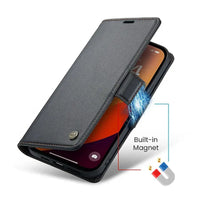 Buy Premium PU Leather Multi-Function Flip iPhone Case with Card Slots, Wallet Pocket, Kickstand, and Full-Body Protection, ARIA at Caseles-iPhone 17 Pro Max, Aria-Green