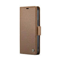 Buy Premium PU Leather Multi-Function Flip iPhone Case with Card Slots, Wallet Pocket, Kickstand, and Full-Body Protection, ARIA at Caseles-iPhone 17 Pro Max, Aria-Green