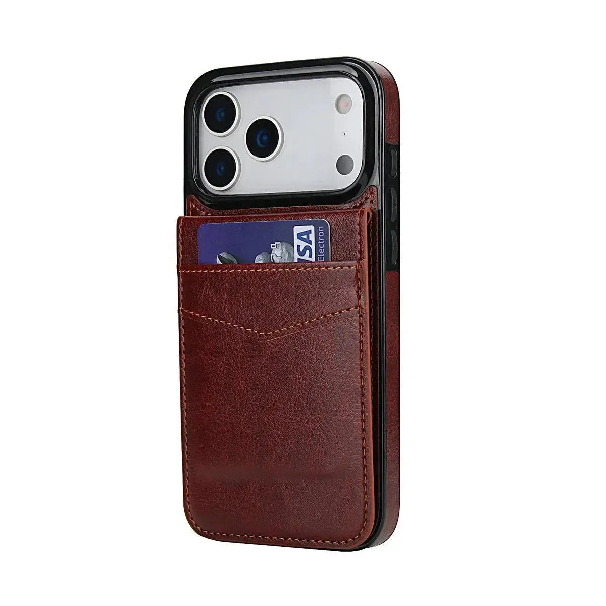 Caseles Classic 5-6 Card Slots Wallet iPhone Case, Premium Leather, Credit Card Holder, Flip, Kickstand Shockproof Case Caseles Caseles Classic 5-6 Card Slots Wallet iPhone Case, Premium Leather, Credit Card Holder, Flip, Kickstand Shockproof Case Caseles