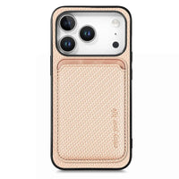 Buy Luxury Leather iPhone Wallet Case with Magnetic Closure & Card Slot - Ashton at Caseles-iPhone 17 Pro Max, Beige