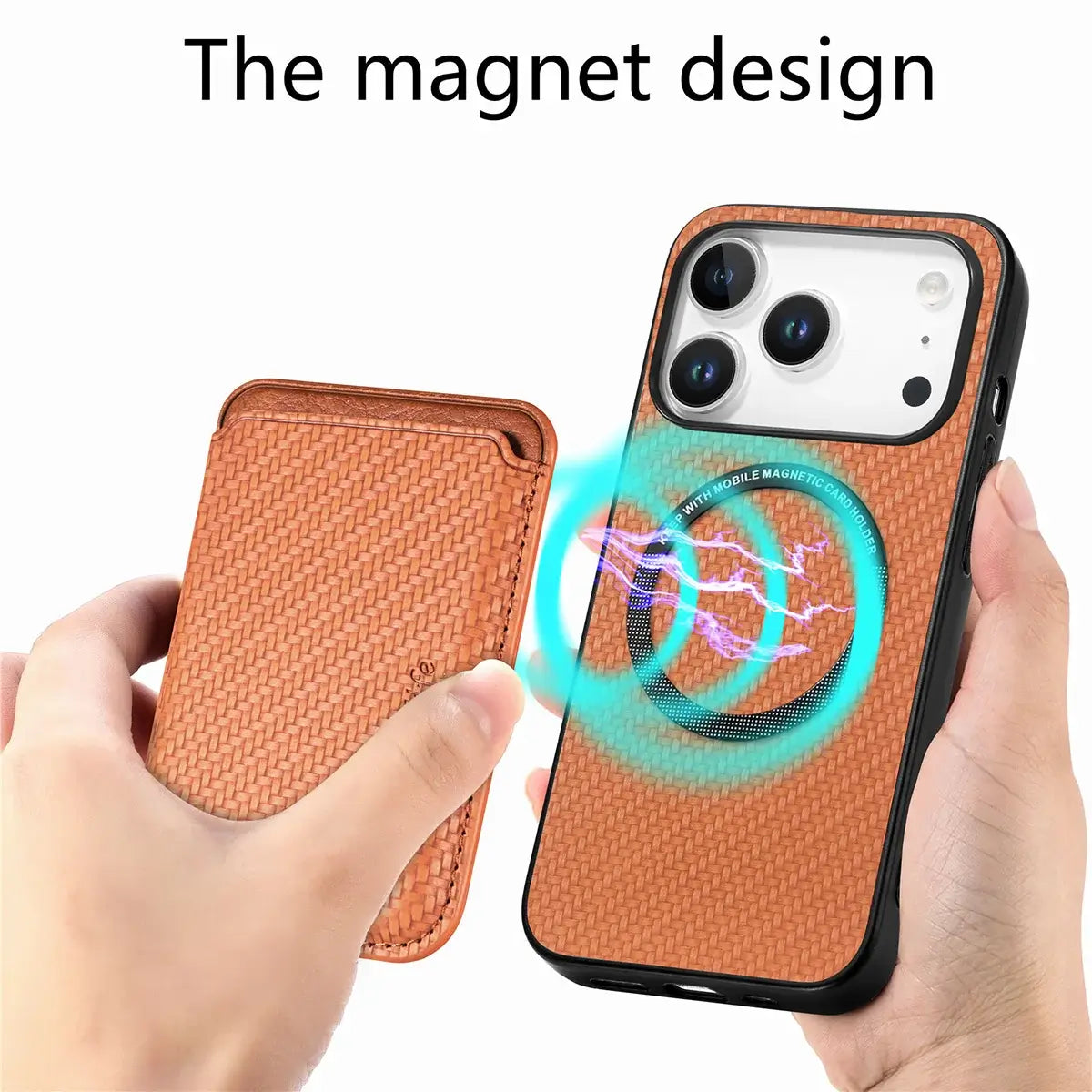 Buy Luxury Leather iPhone Wallet Case with Magnetic Closure & Card Slot - Ashton at Caseles-iPhone 17 Pro Max, Black