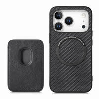 Buy Luxury Leather iPhone Wallet Case with Magnetic Closure & Card Slot - Ashton at Caseles-iPhone 17 Pro Max, Black