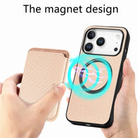 Buy Luxury Leather iPhone Wallet Case with Magnetic Closure & Card Slot - Ashton at Caseles-iPhone 17 Pro Max, Black