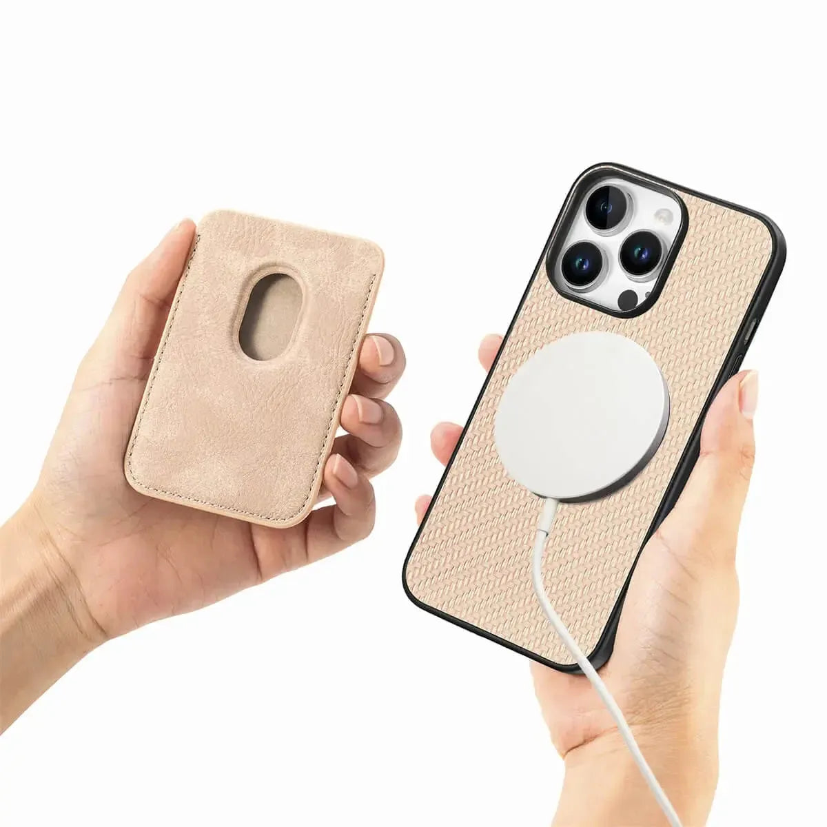 Buy Luxury Leather iPhone Wallet Case with Magnetic Closure & Card Slot - Ashton at Caseles-iPhone 16 Pro Max, Black