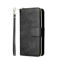 Buy Classic Wallet Phone Case, 9 Card Slots, Premium Leather, Credit Card Holder, Shockproof Case , BALDER at Caseles-iPhone 17 Pro Max, Balder-Black