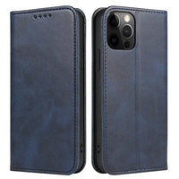 Buy Magnetic Folio Wallet Phone Case, Premium Leather, Credit Card Holder, Magnetic Closure, Flip Kickstand Shockproof Case,Barnett at Caseles-iPhone 16 Pro Max, Barnett-Blue