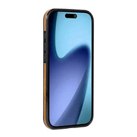 Buy Unique Design Leather Business Phone Case, Anti Slip Scratch Resistant Ultra Slim TPU Bumper Hybrid Protective Cover,Basil at Caseles-iPhone 17 Pro Max, Basil-Brown