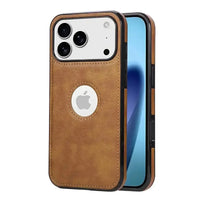 Buy Unique Design Leather Business Phone Case, Anti Slip Scratch Resistant Ultra Slim TPU Bumper Hybrid Protective Cover,Basil at Caseles-iPhone 17 Pro Max, Basil-Brown