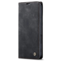 Buy Magnetic Flip Leather Card Wallet Case for iPhone, Kickstand & Drop Protection, BROOKS at Caseles-iPhone 17 Pro Max, BJM-Coffee