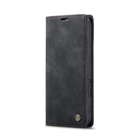 Buy Magnetic Flip Leather Card Wallet Case for iPhone, Kickstand & Drop Protection, BROOKS at Caseles-iPhone 17 Pro Max, BJM-Coffee