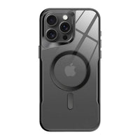 Buy Metal Corner Bumper iPhone Case, Frameless Lens Protector, EdgeGuard Protective Cover - Owen at Caseles-iPhone 17 Pro Max, Black