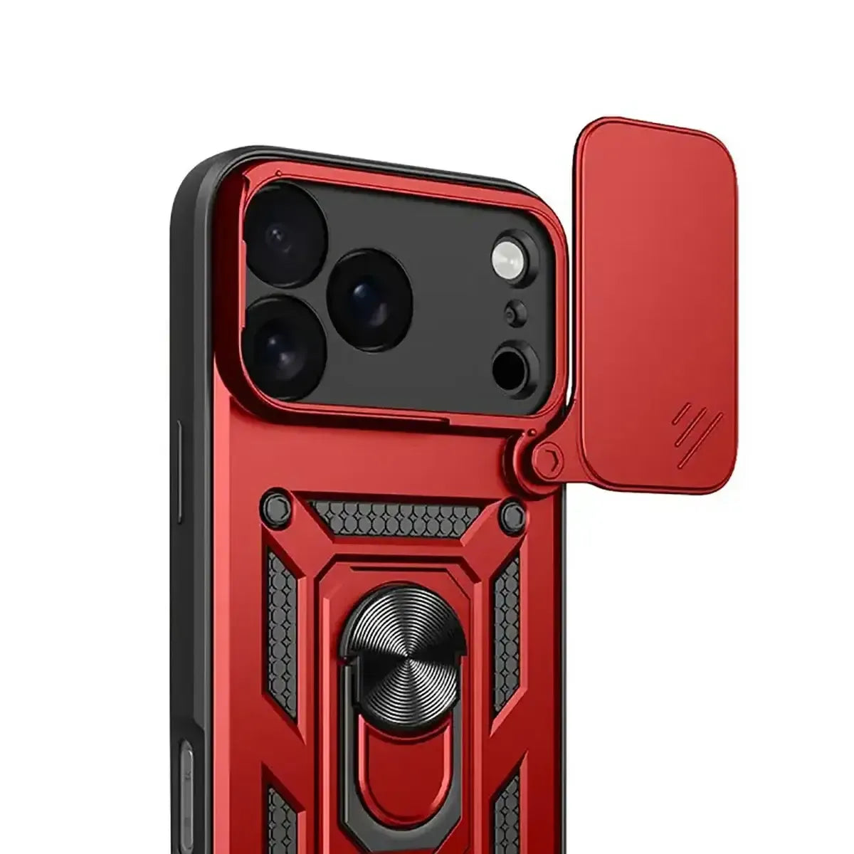 Buy Metal iPhone Case, with Built in Screen Protector, FullBody Protective Shockproof Heavy Duty Rugged Defender Cover,Callum at Caseles-iPhone 17 Pro Max, Callum-Black