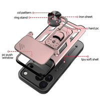 Buy Metal iPhone Case, with Built in Screen Protector, FullBody Protective Shockproof Heavy Duty Rugged Defender Cover,Callum at Caseles-iPhone 17 Pro Max, Callum-Black