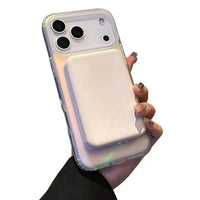 Buy Slim Magnetic Phone Case, Compatible with MagSafe, Iridescent Gradient Matte Shockproof Protective Cover,CAMILA at Caseles-iPhone 17 Pro Max, 
