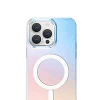 Buy Slim Magnetic Phone Case, Compatible with MagSafe, Iridescent Gradient Matte Shockproof Protective Cover,CAMILA at Caseles-iPhone 16 Pro Max, 