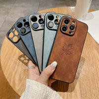 Buy MagSafe-compatible Canadian Maple Leaf Case with 8ft Drop Protection,Canuck at Caseles-iPhone 16 Pro Max, Brown