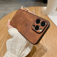 Buy MagSafe-compatible Canadian Maple Leaf Case with 8ft Drop Protection,Canuck at Caseles-iPhone 16 Pro Max, Brown