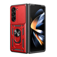 Buy Metal Waterproof Phone Case, with Built in Screen Protector, FullBody Protective Shockproof Heavy Duty Rugged Defender Cover,Carlos at Caseles-Samsung Galaxy A56 5G, Callum-Red