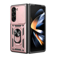 Buy Metal Waterproof Phone Case, with Built in Screen Protector, FullBody Protective Shockproof Heavy Duty Rugged Defender Cover,Carlos at Caseles-Samsung Galaxy A56 5G, Callum-RoseGold