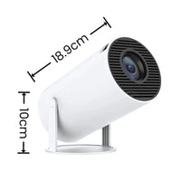 Buy Portable 4K-Supported 1080P WiFi Projector with Android 11: Auto-Keystone Smart Home Theater - Cinema Go Mini at Caseles-, 
