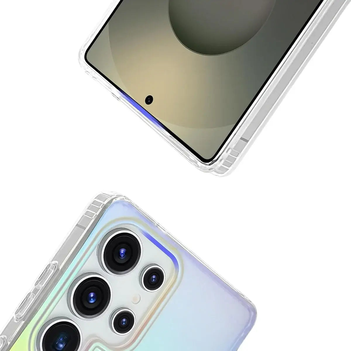 Buy Slim Magnetic Phone Case, Compatible with MagSafe, Iridescent Gradient Matte Shockproof Protective Cover,CAMILA at Caseles-Samsung Galaxy S26 Ultra, 